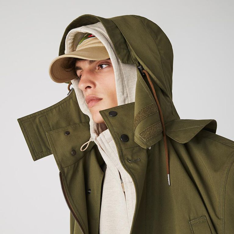 lacoste men's coats & jackets