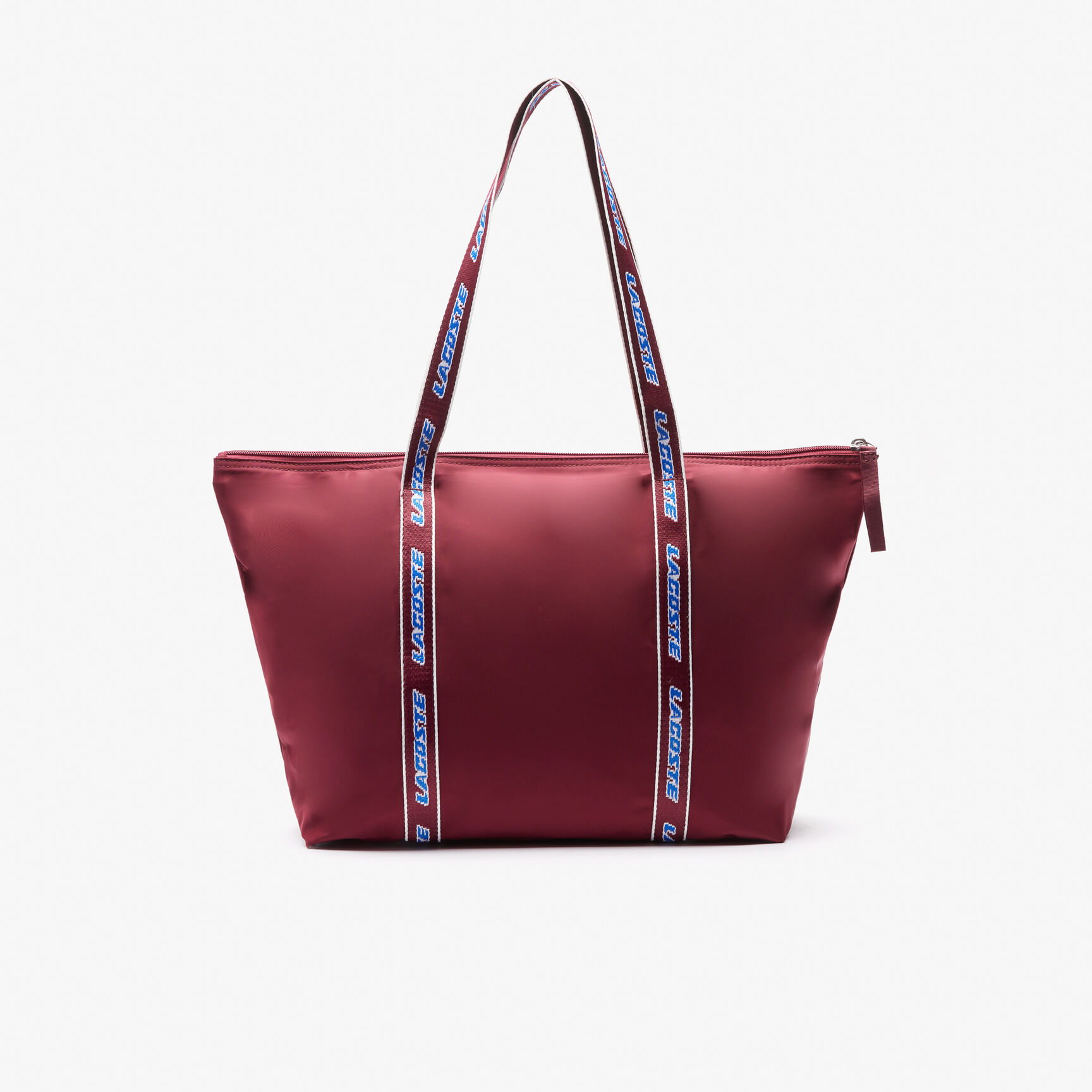 Women's Lacoste Color-Block Branded Handle Shopping Bag