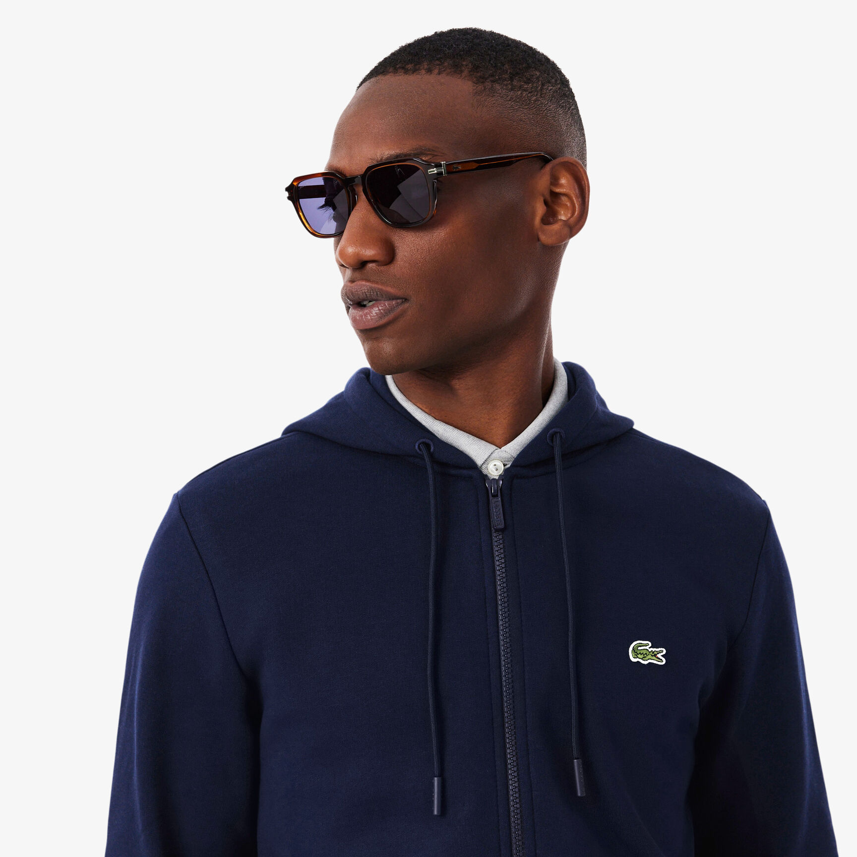 هودي من الصوف بسحاب