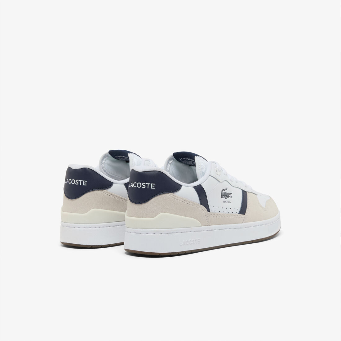 Men's T-Clip Set Leather Sneakers Men's T-Clip Set Leather Sneakers