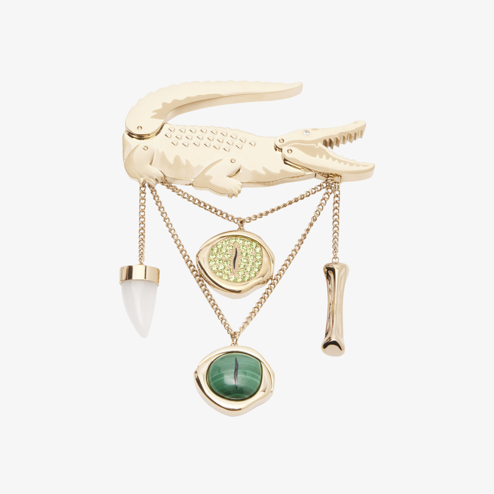 BROOCH CROCODILE