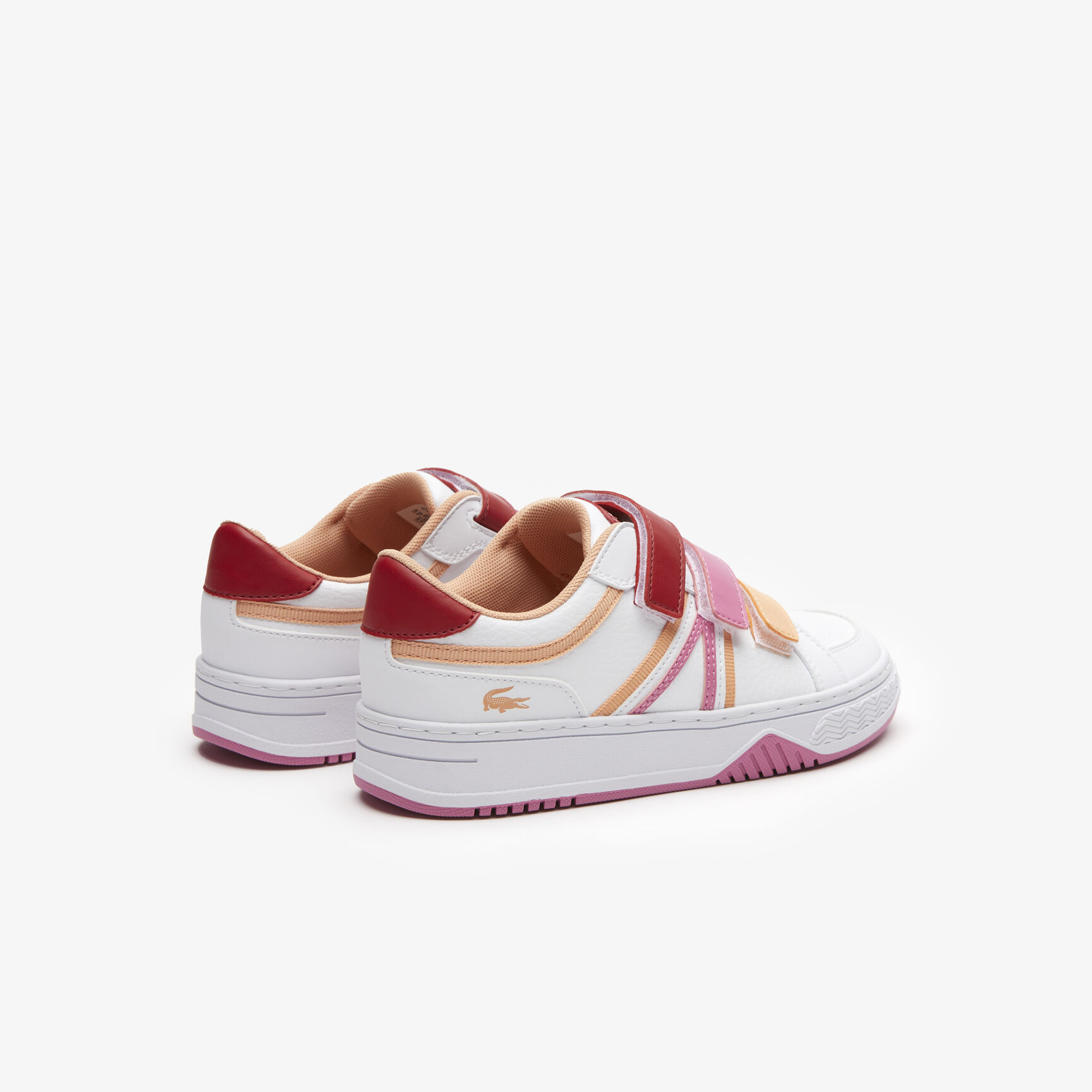 Children's Lacoste L001 Synthetic Tricolour Trainers