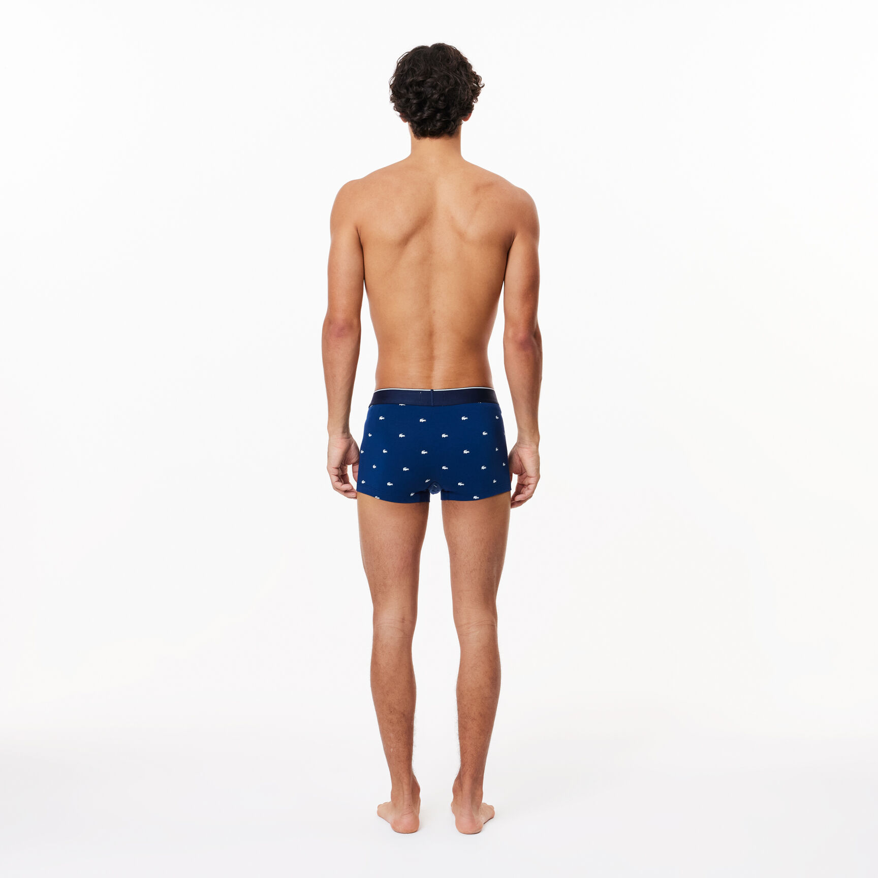 طقم بوكسر كاجوال أسود، 3 قطع