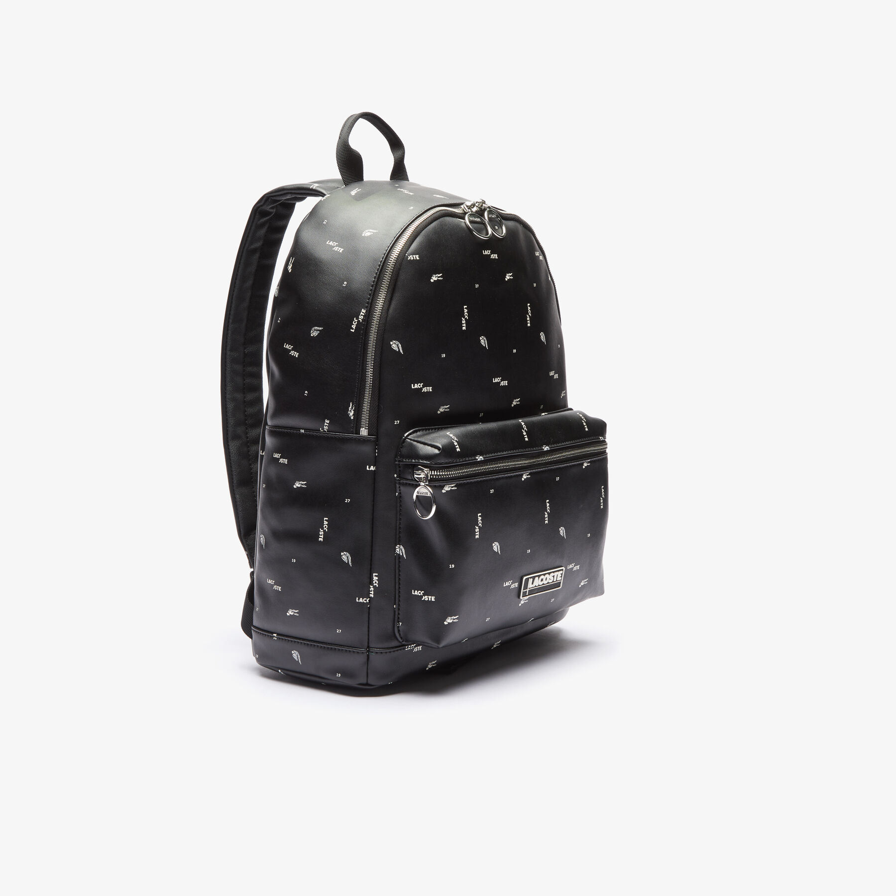 Men's LCST Printed Coated Canvas Backpack lacoste men s lcst printed coated canvas backpack