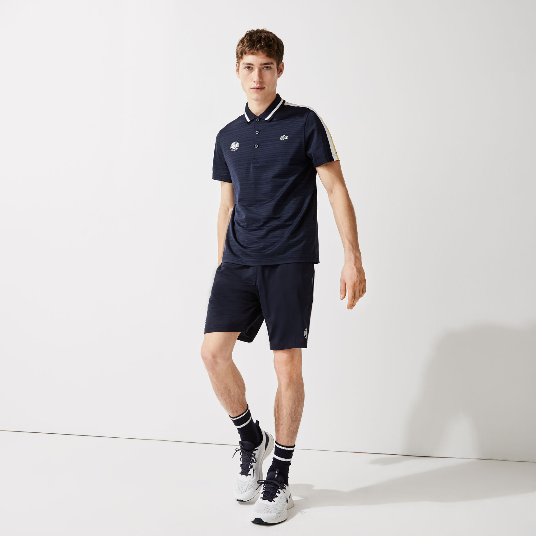 Men’s Lacoste SPORT French Open Edition Second-Skin Polo Shirt Men’s Lacoste SPORT French Open Edition Second-Skin Polo Shirt