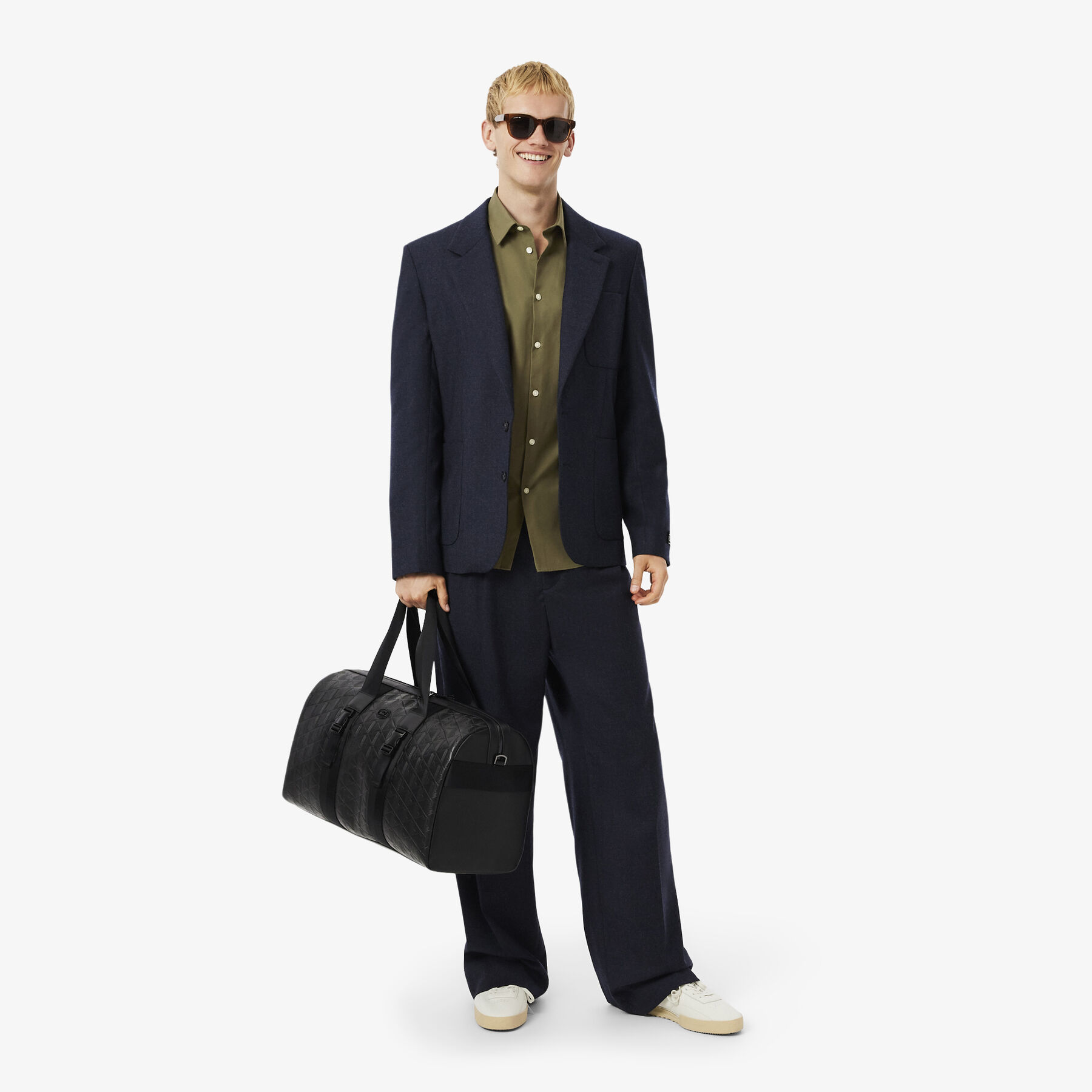 lacoste regular fit cotton poplin shirt