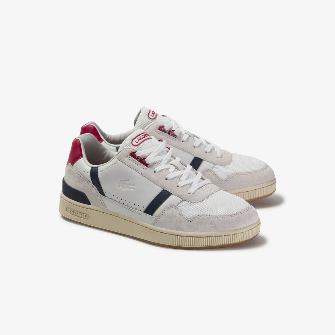 Men's T-Clip Leather Sneakers Men's T-Clip Leather Sneakers