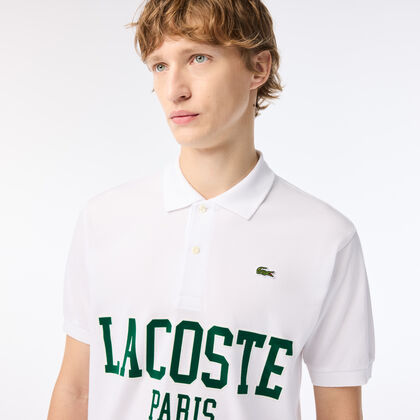 Original L.12.12 Lacoste Flocked Pique Polo Shirt