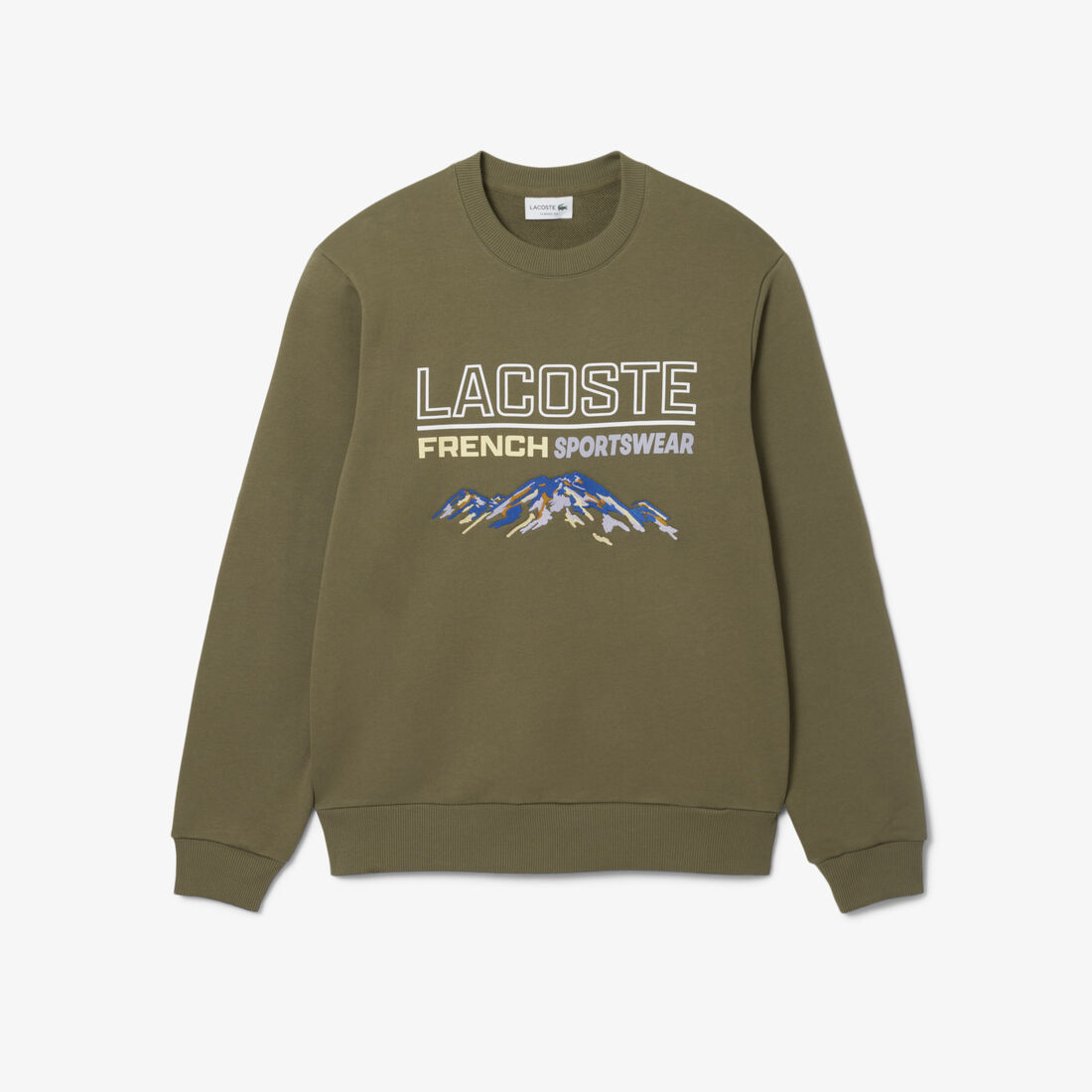 Embroidered Motif Fleece Sweatshirt