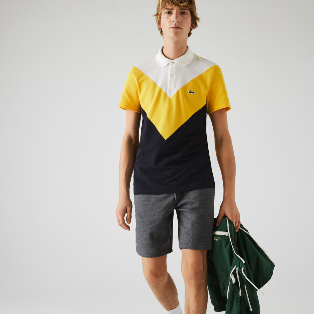 شورت من الصوف لرياضة التنس للرجال من مجموعة Lacoste SPORT