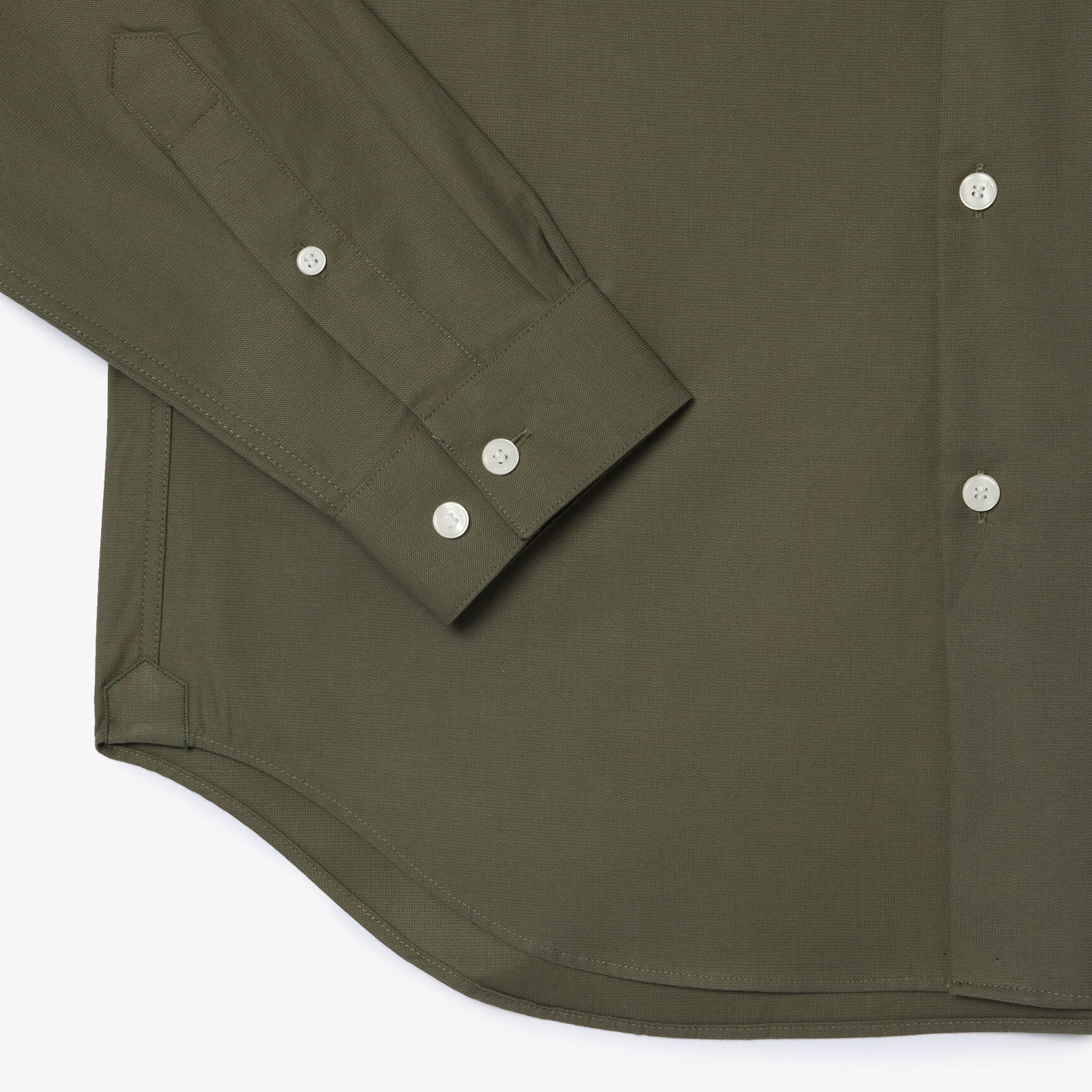 قميص بوبلين قطني بقصّة عادية