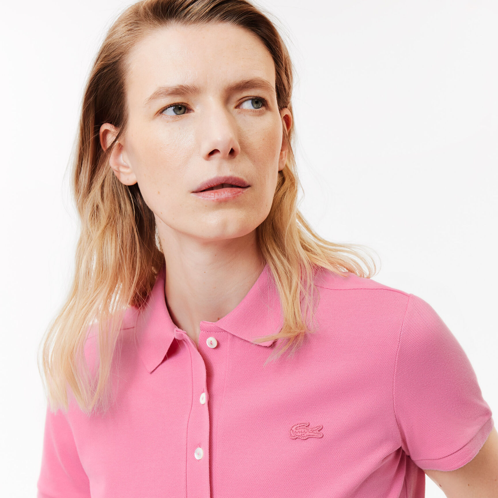 L.12.D Slim Fit Stretch Petit Pique Polo Shirt