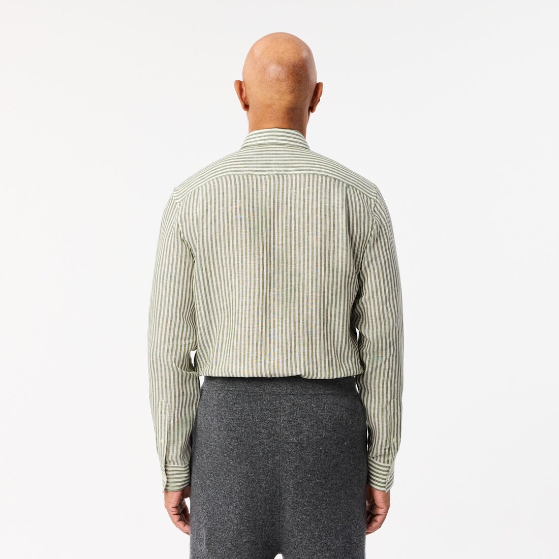 Regular Fit Striped Linen Shirt Regular Fit Striped Linen Shirt