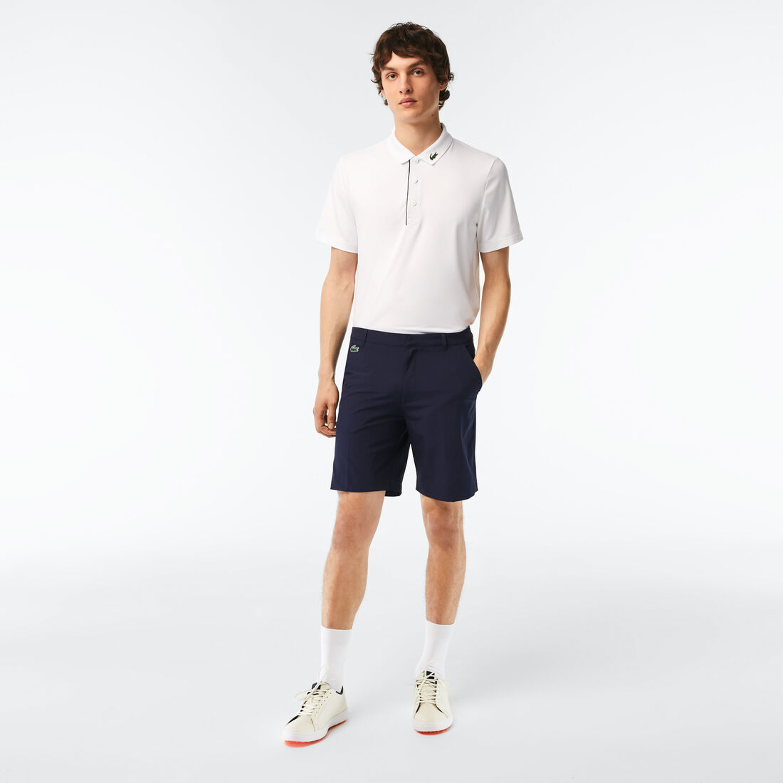 Men's Lacoste SPORT Lightweight Stretch Golf Bermuda Shorts