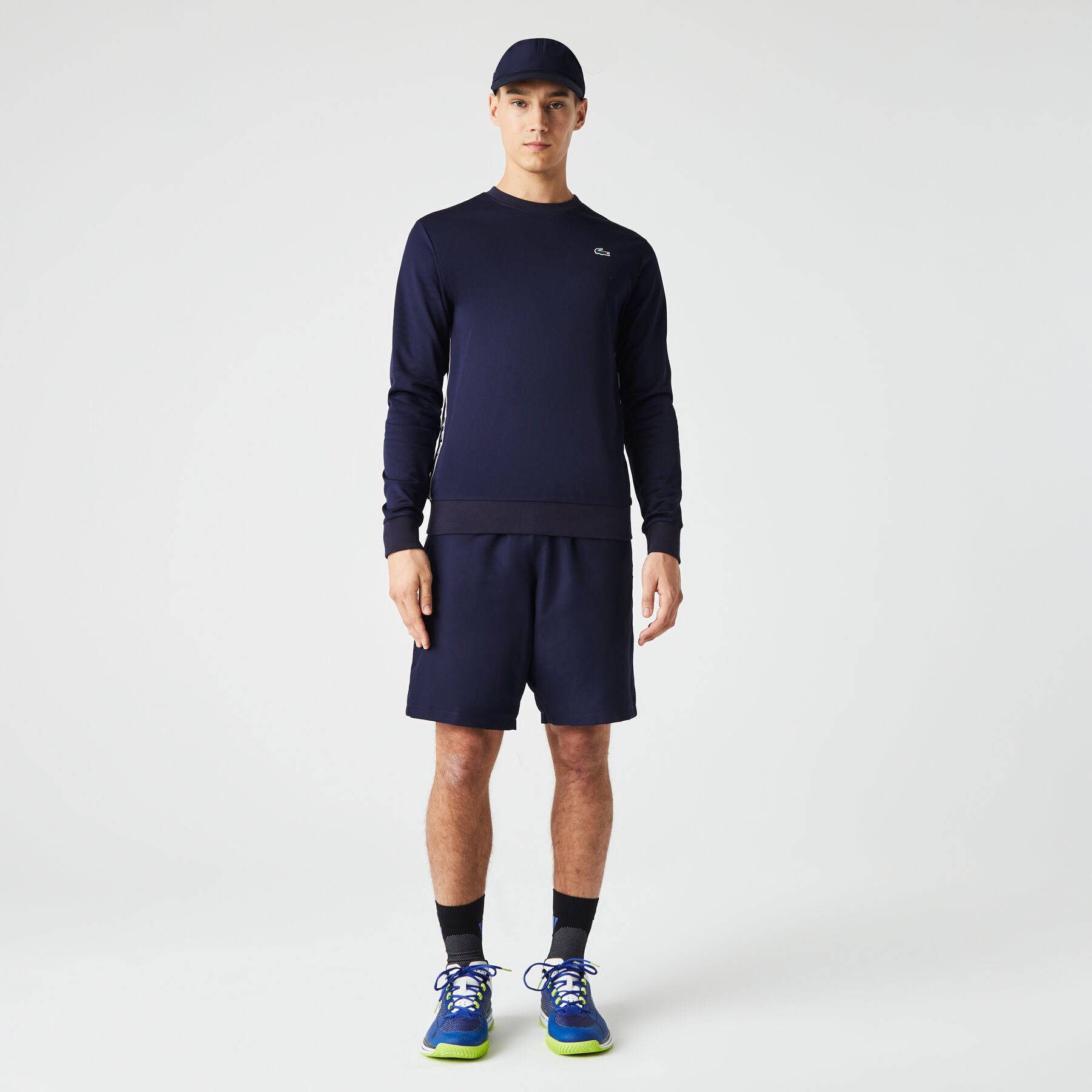 شورت تنس تفتا للرجال مجموعة Lacoste SPORT لاكوست شورت تنس تفتا للرجال مجموعة lacoste sport