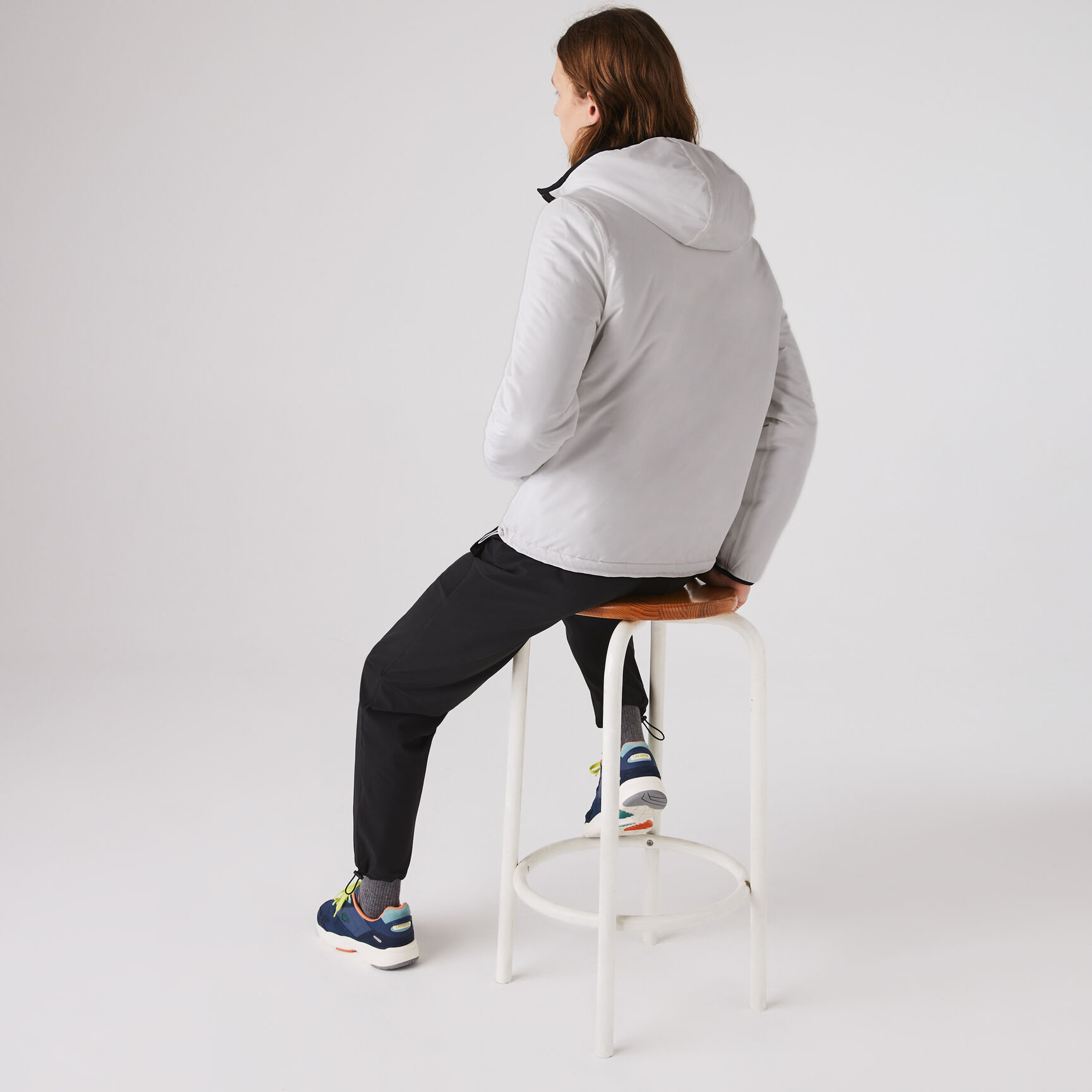 Men's Reversible Quilted Padded Sweatshirt Men's Reversible Quilted Padded Sweatshirt