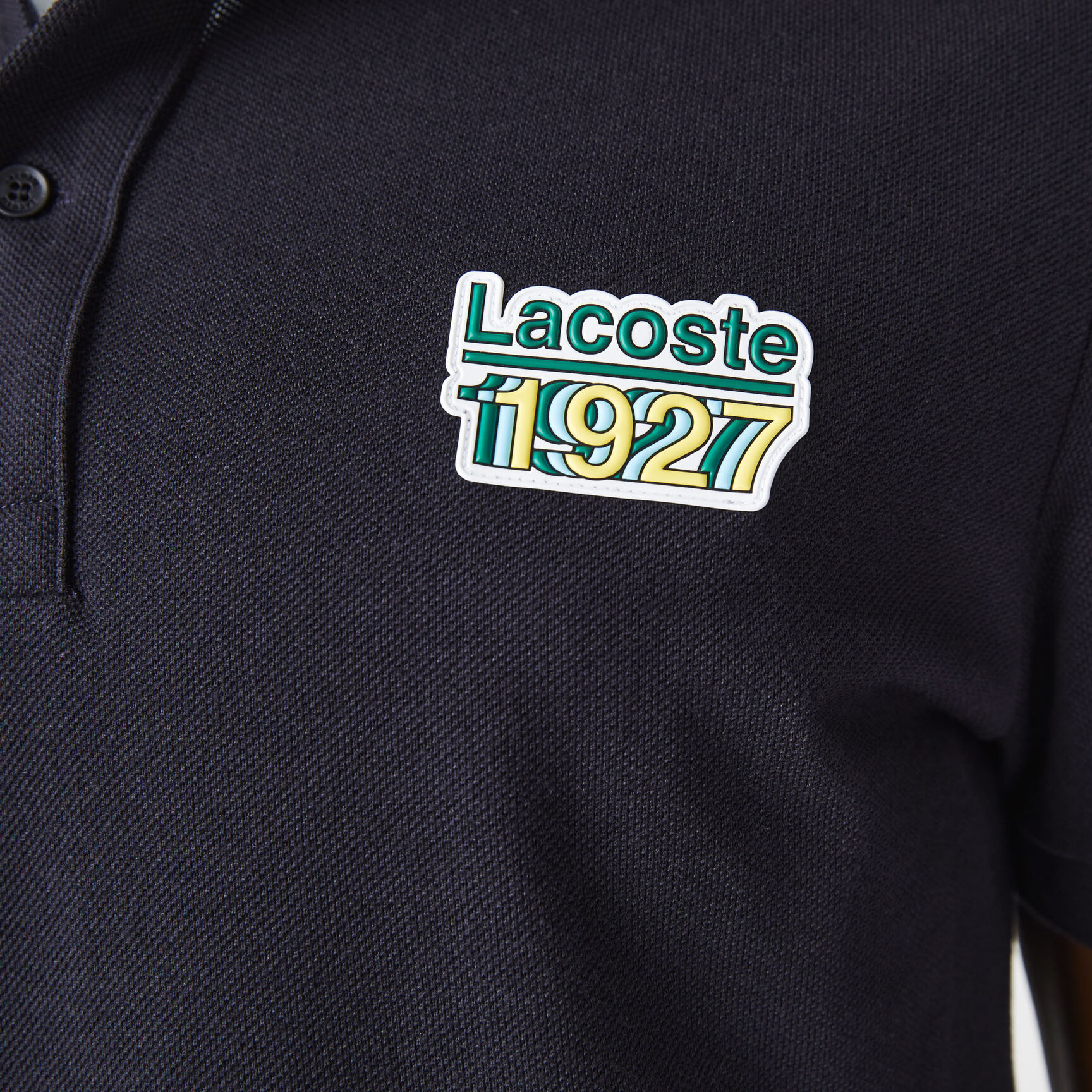 Men's Lacoste Badge Cotton Piqu&eacute; Regular Fit Polo