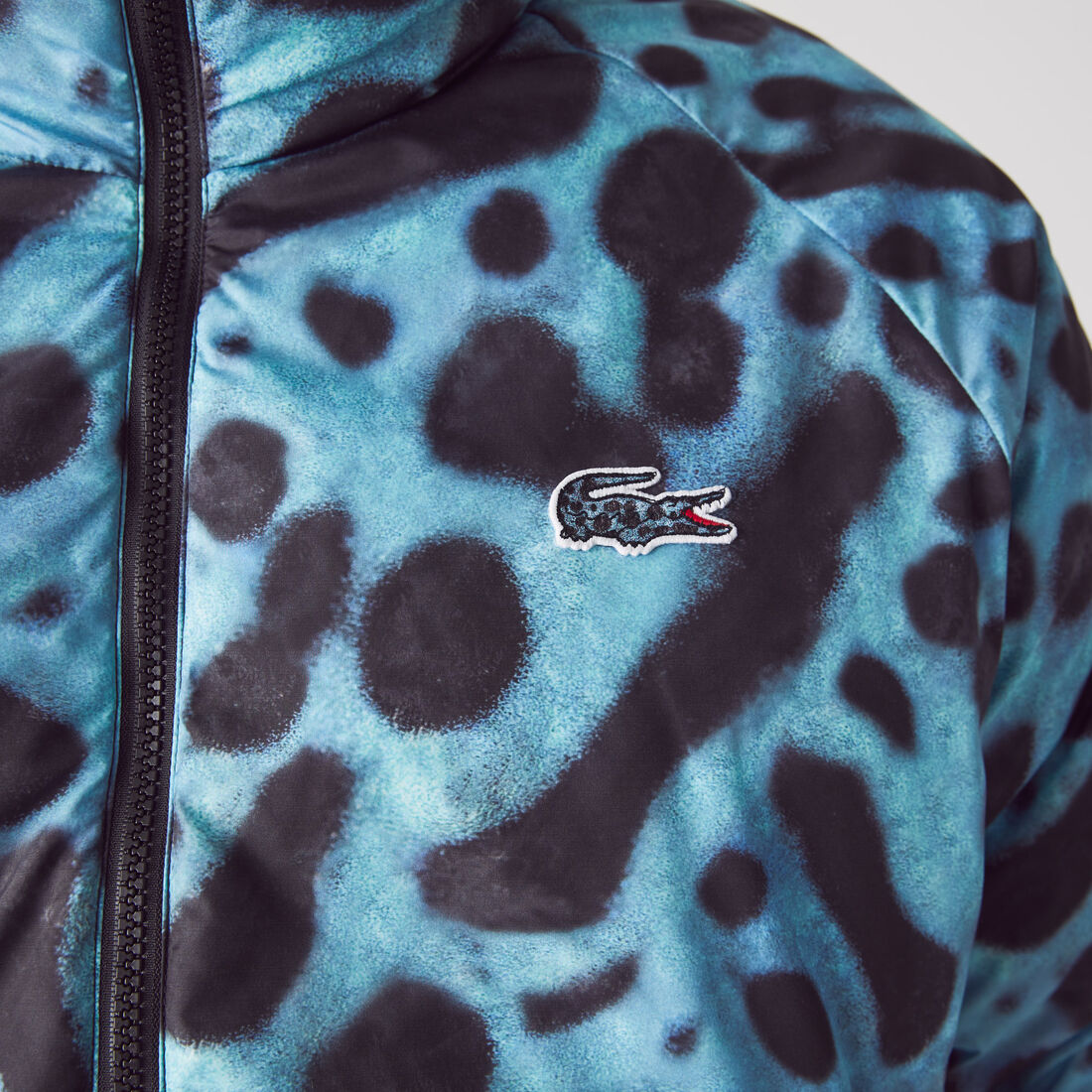 Men’s Lacoste x National Geographic Reversible Quilted Zip Jacket Men’s Lacoste x National Geographic Reversible Quilted Zip Jacket