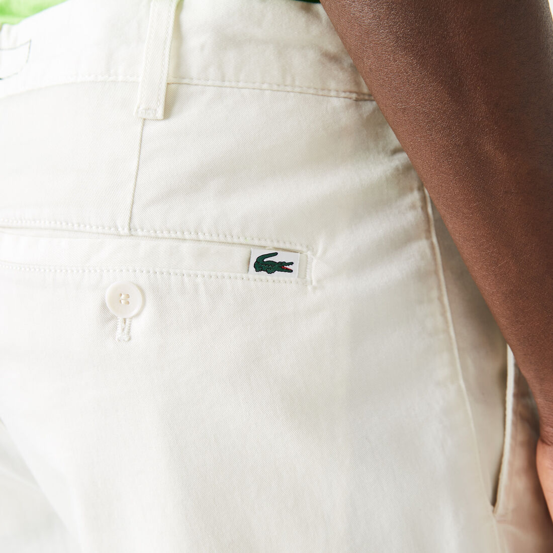 Men's Slim Fit Stretch Cotton Bermuda Shorts Men's Slim Fit Stretch Cotton Bermuda Shorts