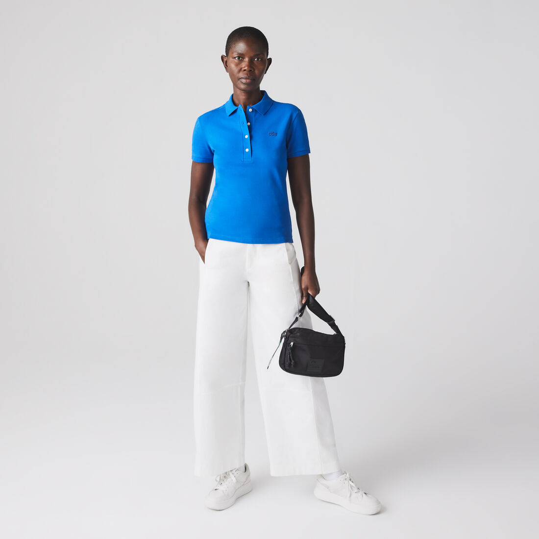 L.12.D Slim Fit Stretch Petit Pique Polo Shirt L.12.D Slim Fit Stretch Petit Pique Polo Shirt