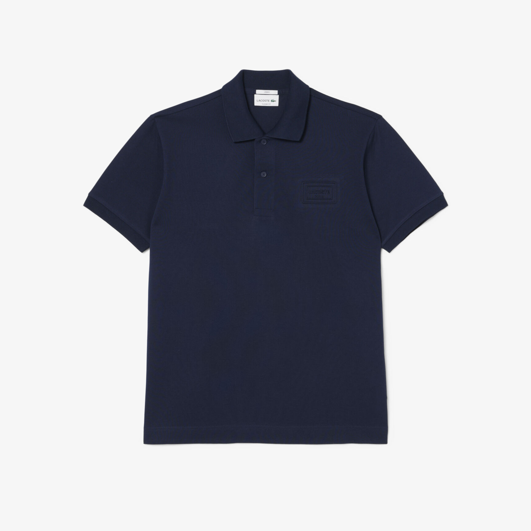 Classic Fit Embossed Branding Polo Shirt