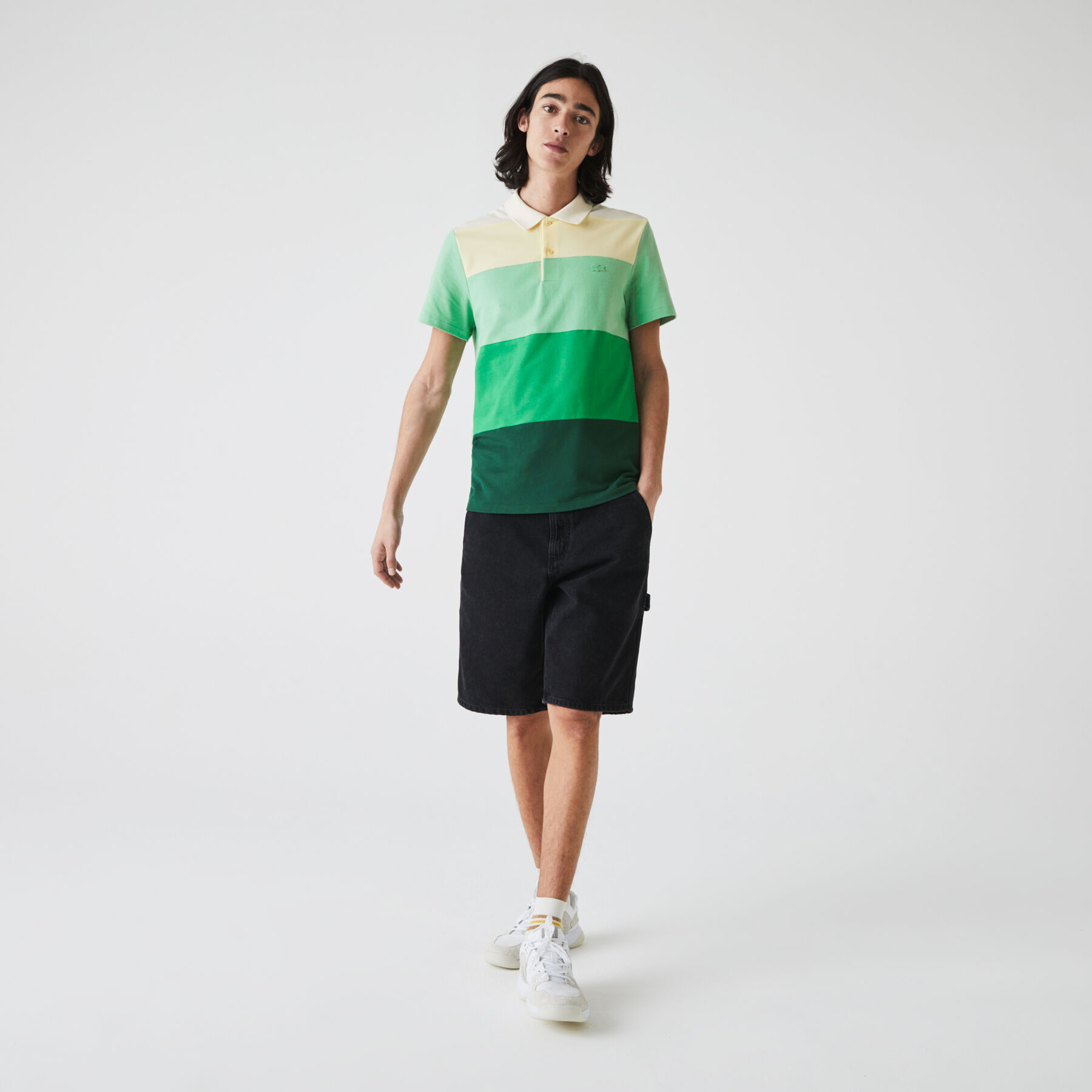 Men’s Lacoste Regular Fit Fresh Colorblock Cotton Piqué Polo men s lacoste regular fit fresh colorblock cotton piqu polo