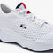 lacoste women s court drive tricolour textile trainers