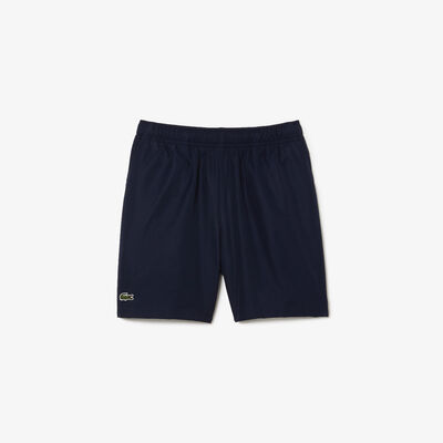شورت تفتا بنقشة معينات مجموعة Lacoste Sport للأولاد