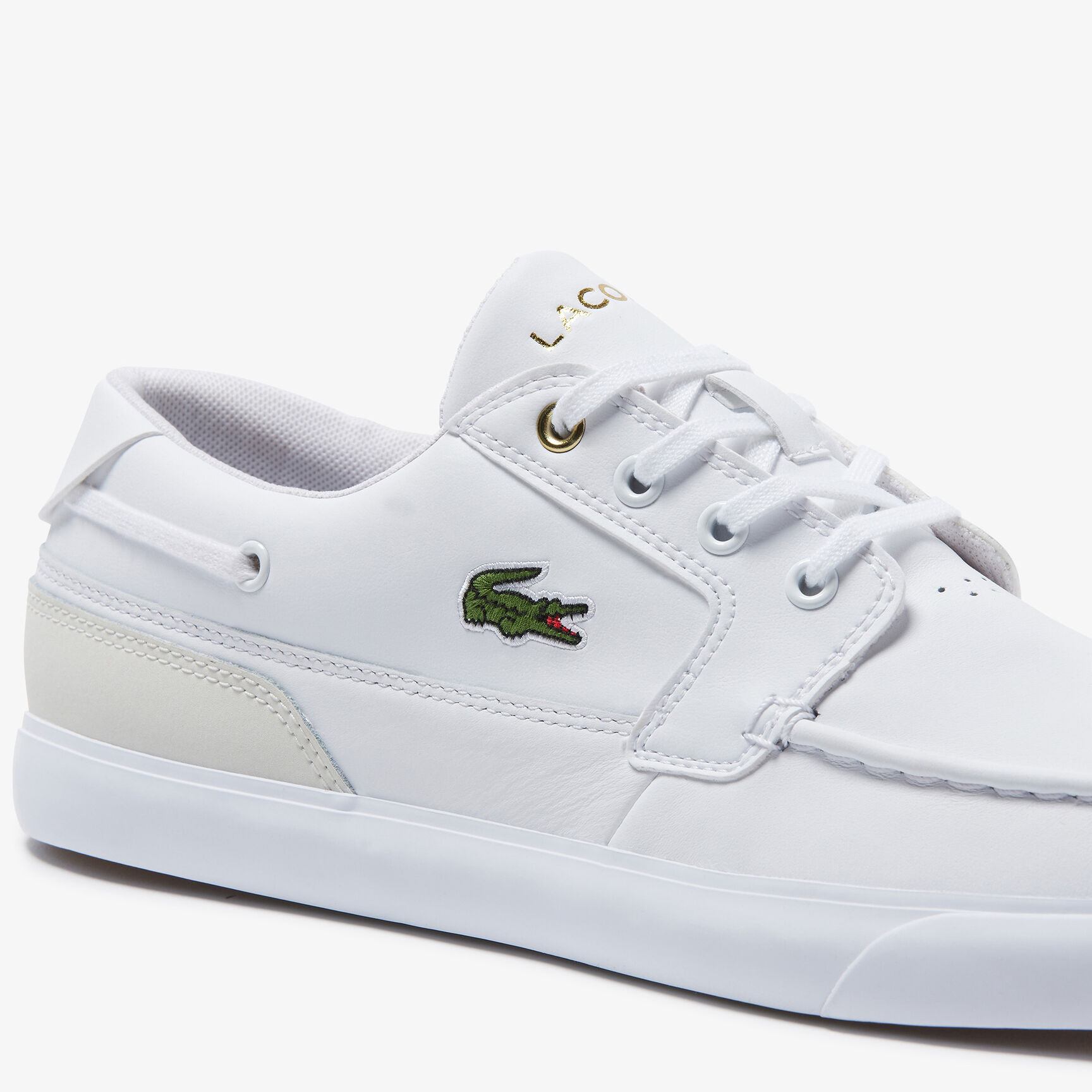 Men's Bayliss Deck Leather and Synthetic Boat Shoes