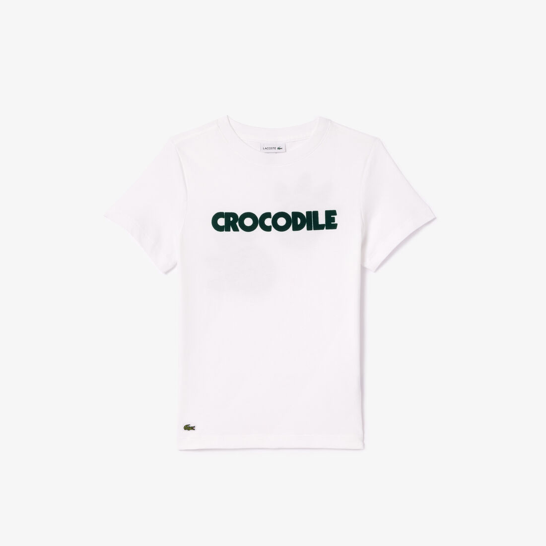 Croc Print Cotton T-shirt
