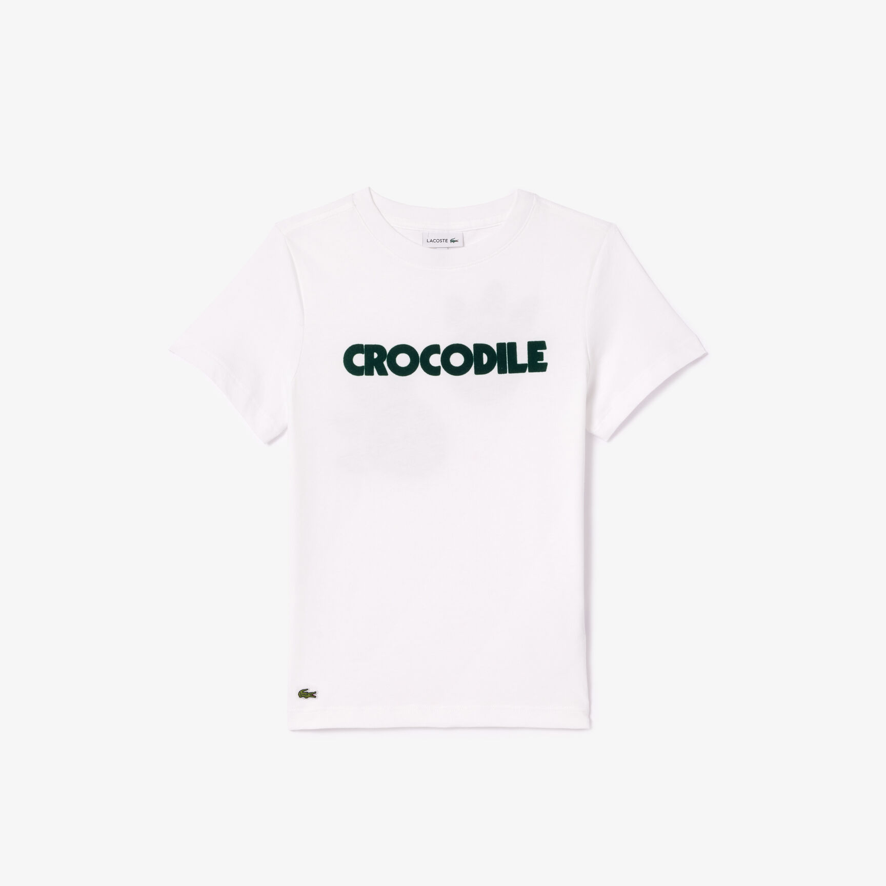 Croc Print Cotton T-shirt