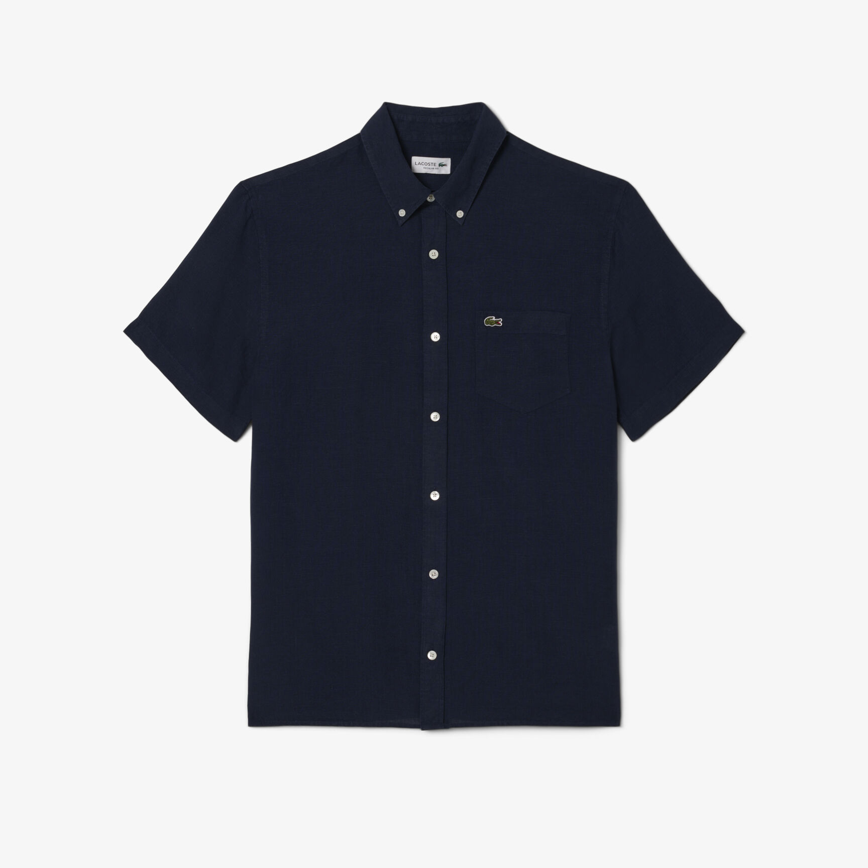 Short Sleeved Linen Shirt