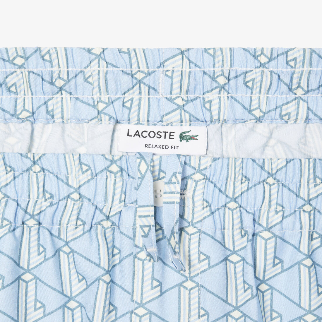 Lightweight Monogram Print Shorts Lightweight Monogram Print Shorts