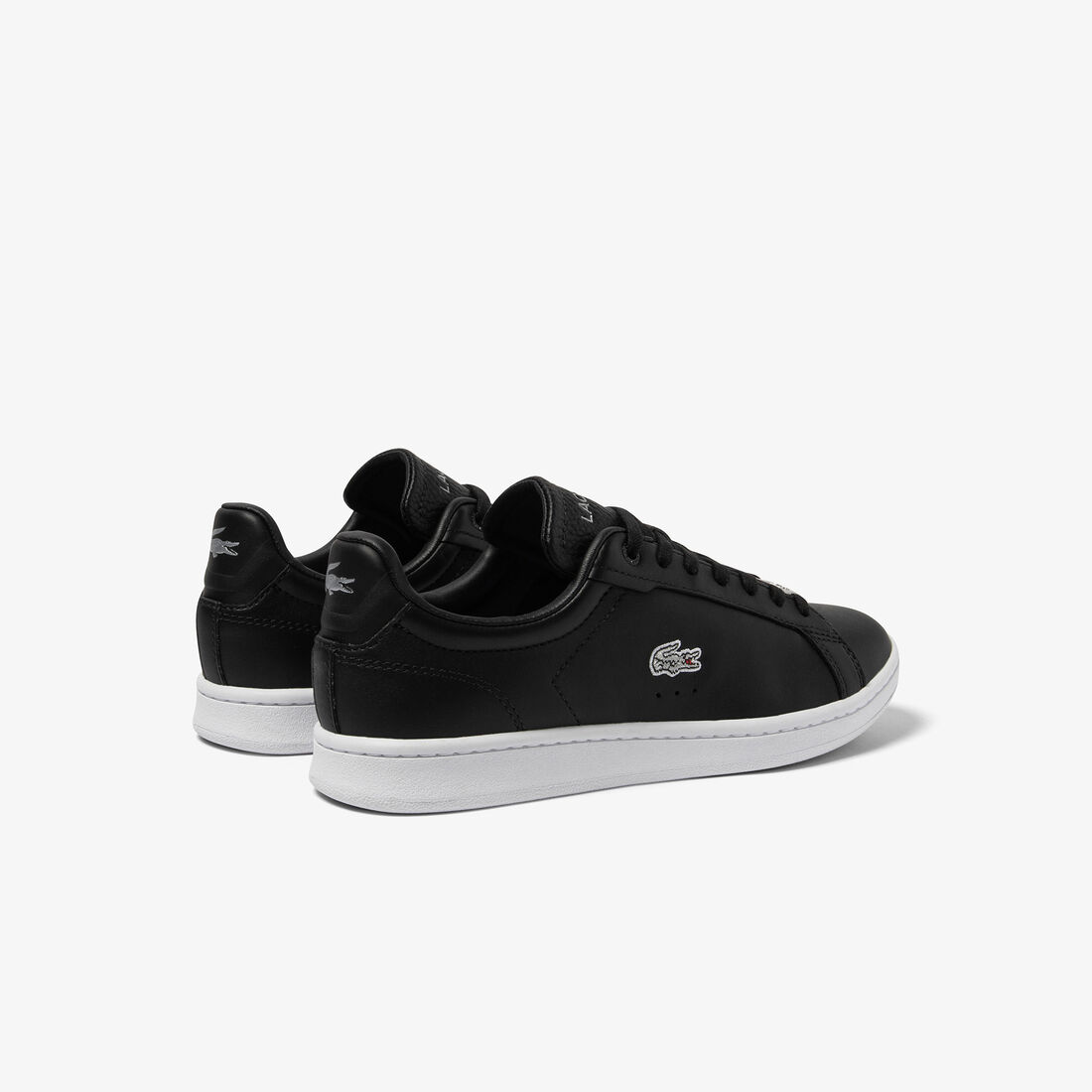 women s lacoste carnaby pro leather trainers