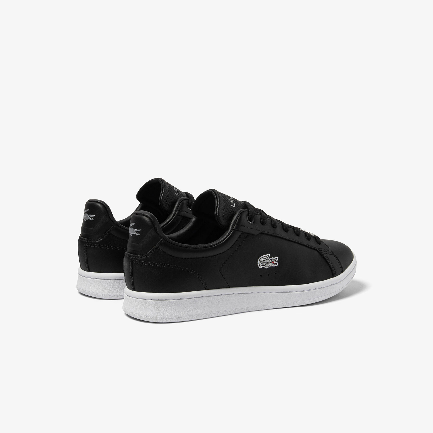 women s lacoste carnaby pro leather trainers