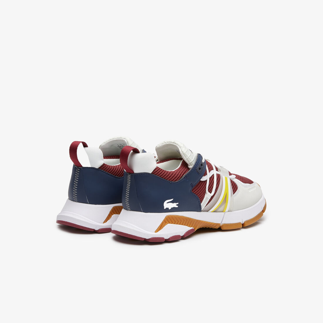 Men's Lacoste L003 Textile Color-Block Sneakers Men's Lacoste L003 Textile Color-Block Sneakers
