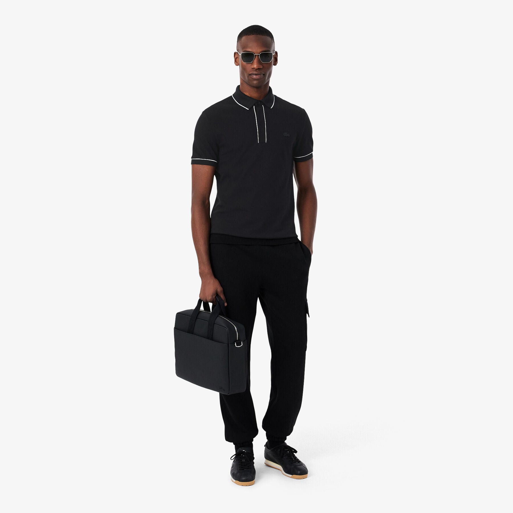 lacoste regular fit paris stretch pique polo shirt