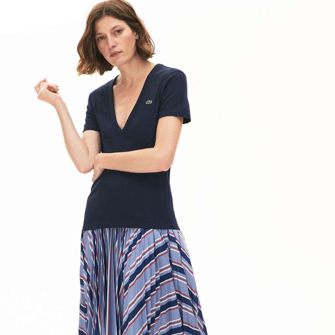 Women's Soft Cotton V-Neck T-shirt Women's Soft Cotton V-Neck T-shirt