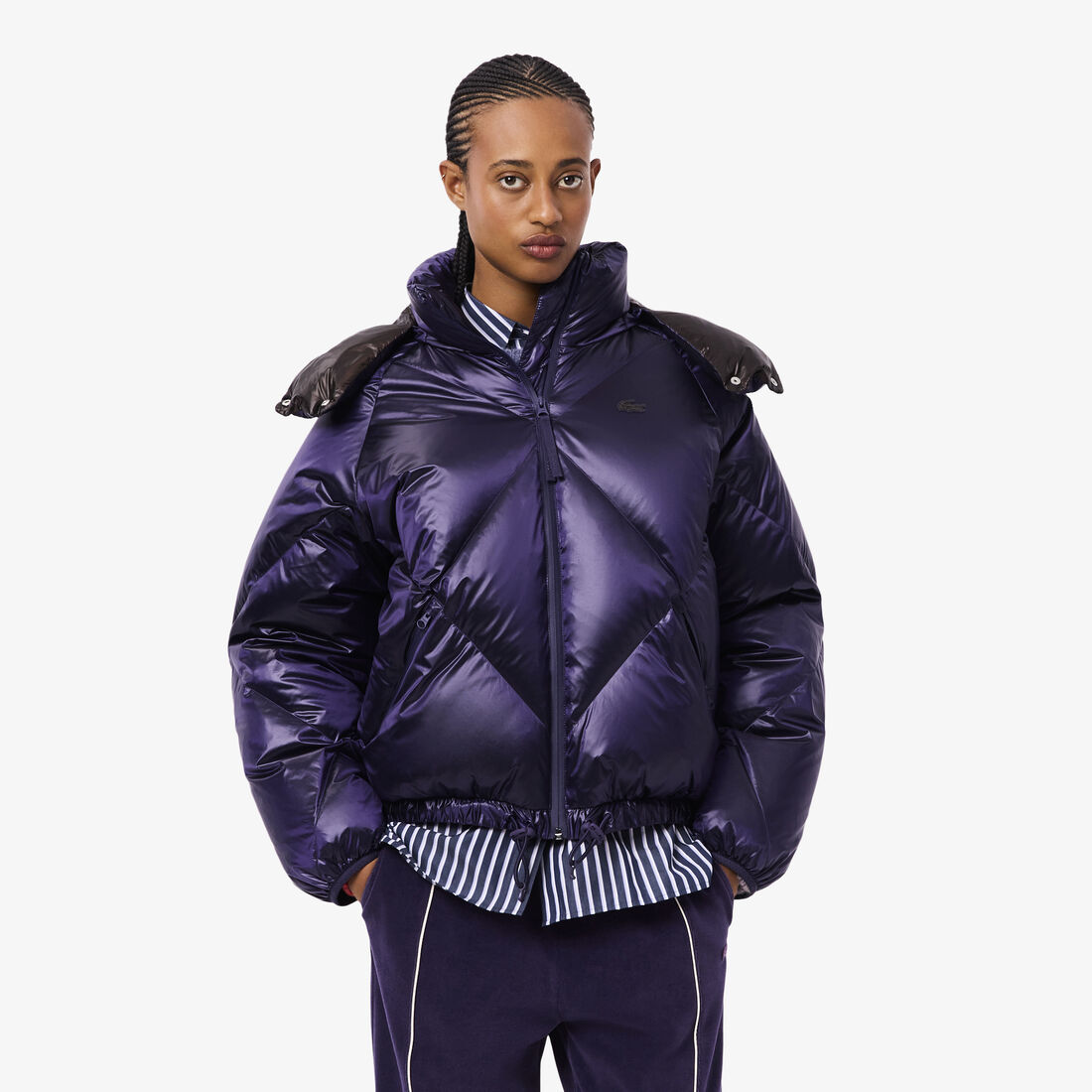 Oversized Water-Repellent Down Jacket