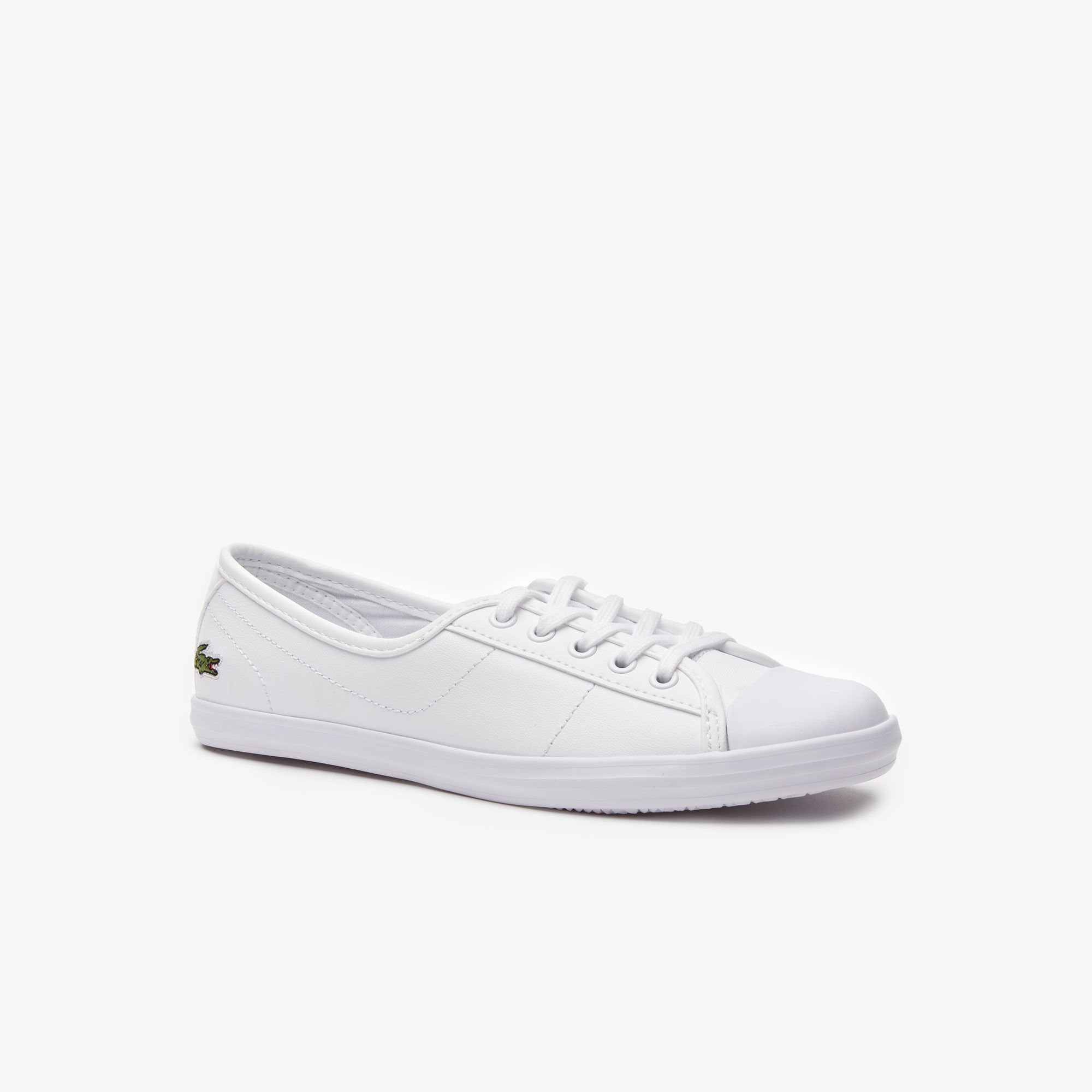 Lacoste ziane leather trainers clearance