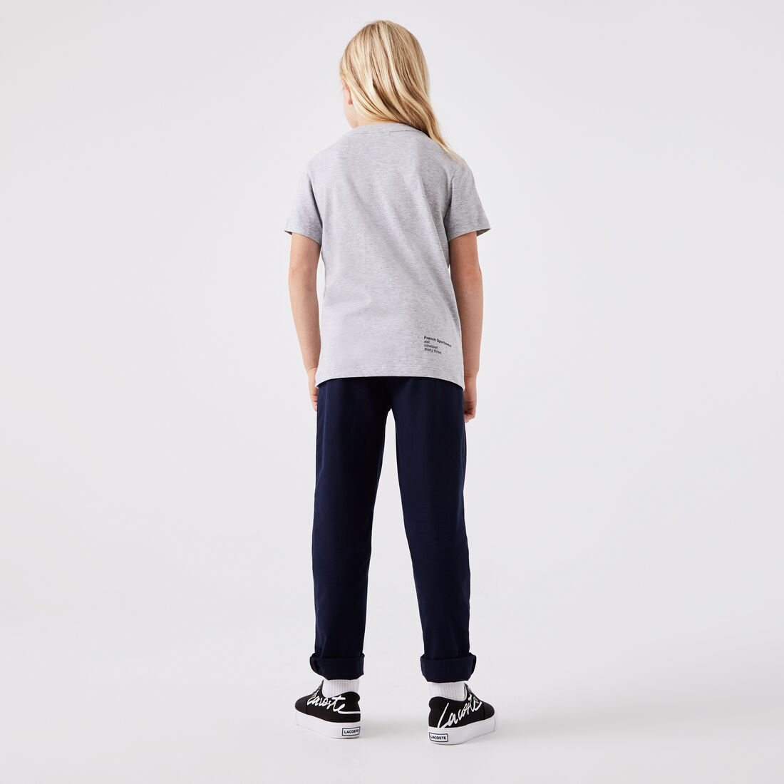 Boys' Lacoste Printed Cotton Jersey T-shirt Boys' Lacoste Printed Cotton Jersey T-shirt