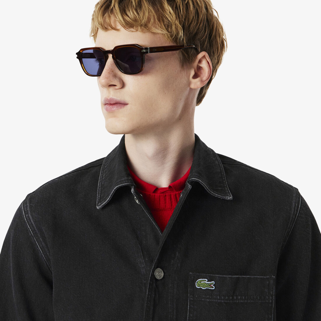 Heavy Cotton Denim Overshirt Jacket Heavy Cotton Denim Overshirt Jacket