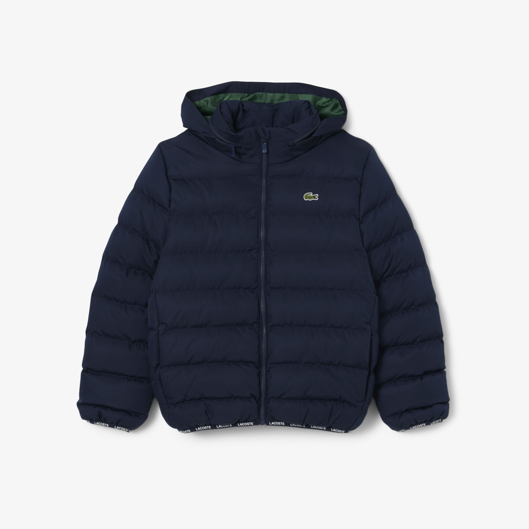 Hooded Diamond Taffeta Puffed Jacket Hooded Diamond Taffeta Puffed Jacket