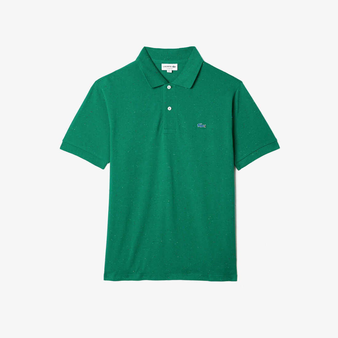 Men's Classic Fit Speckled Print Cotton Piqué Polo