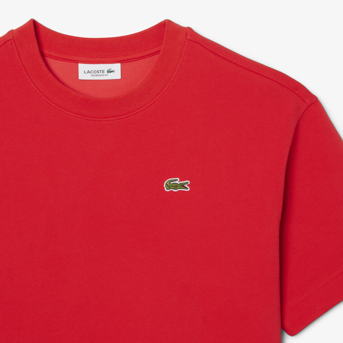 Oversized Double Face Pique T-shirt Oversized Double Face Pique T-shirt