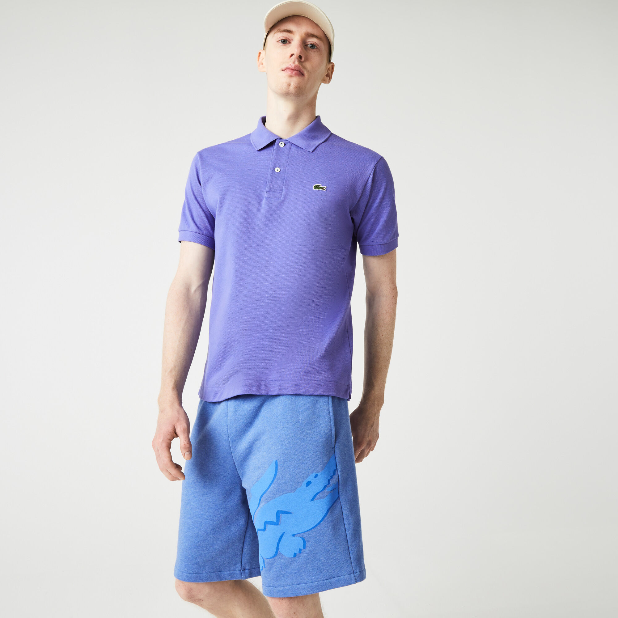 Lacoste men's fleece shorts cheap