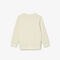 lacoste contrast signature print sweatshirt
