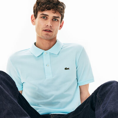 Men's Slim Fit Lacoste Polo Shirt In Petit Piqué