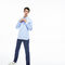 Men's Slim Fit Stretch Cotton Pinpoint Shirt lacoste men s slim fit stretch cotton pinpoint shirt
