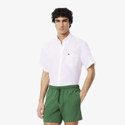Short Sleeved Linen Shirt
